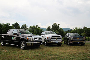 Three major manufacturers trucks converted to autogas