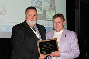 Dekalb Staff Accepting Award
